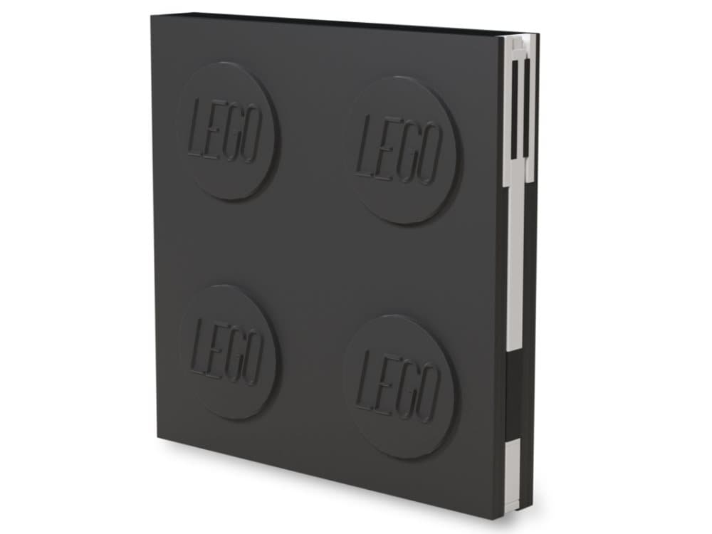 LEGO Stationary Black Notebook with gel pen