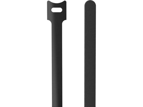 Organizer Procab Procab BST112/B Hook & loop cable ties - 12 x 125 mm Black version - 10 pcs pack