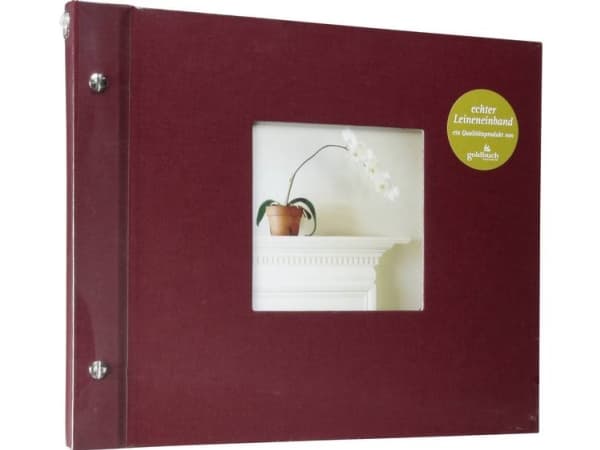 Goldbuch 26 972, Bordeaux, 40 ark, Polyurethan, 300 mm, 250 mm, 1 stykker