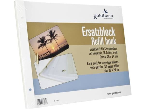 Goldbuch 83075 Fotoalbum¨ Hvid 30 Sider
