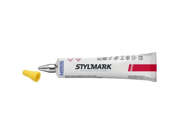 Markal Stylmark Original 96653 Tubemarker Yellow 2 mm, 3 mm 1 st