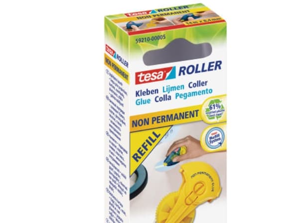 TESA Roller, Gult, 8,4 mm, 14000 mm, 1 stykker