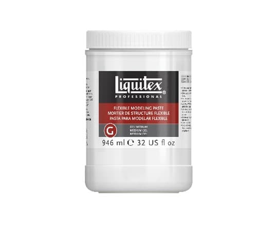 Acrylic medium flexible modeling paste 946ml
