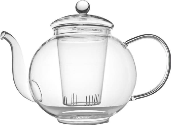 Bredemeijer 1466, Enkel tekanne, 1,5 ml, Gjennomsiktig, Glass