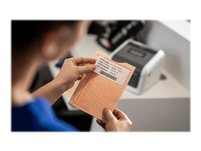 BROTHER Direct thermal label roll 76x26mm 1900 labels/roll - for Brother TD-4410D, TD-4420DN, TD-4520DN, TD-4550DNWB