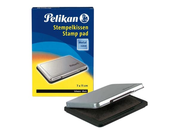 Pelikan 2 - Handstämpeldyna - svart - 70 x 110 mm