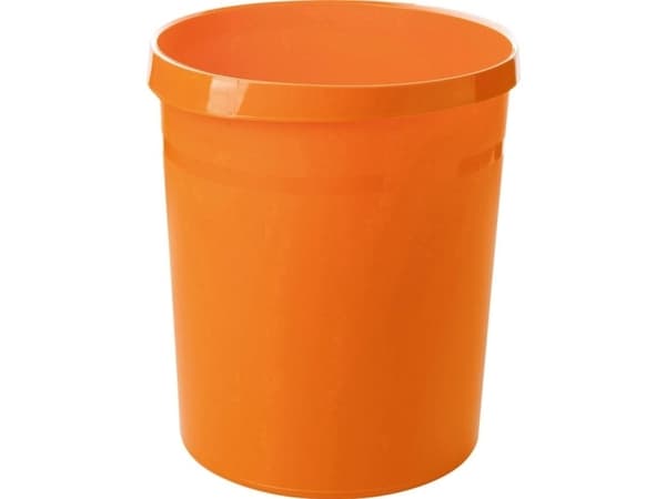 HAN GRIP, 18 L, Pyöreä, Polypropeeni (PP), Oranssi, 312 mm, 312 mm