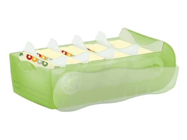 HAN Croco, A7, Horisontal, Plast, Grønn, 445 g, 900 stykker