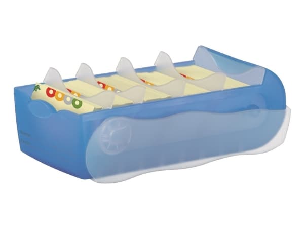 HAN 997-643, Plast, Polypropylen (PP), Blå, Translucent, 121 mm, 246 mm, 85 mm