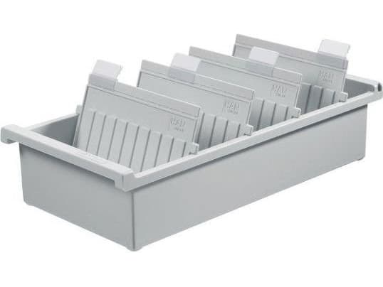 HAN 954-0-11, A4, Plast, Polystyreeni (PS), Grå, 322 mm, 346 mm, 138 mm