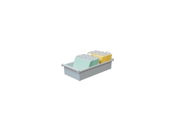 HAN 954-0-11, A4, Plast, Polystyreeni (PS), Grå, 322 mm, 346 mm, 138 mm