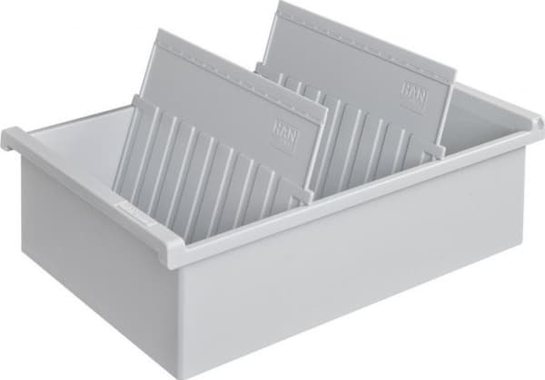 HAN 955-0-11, A5, Plast, Polystyreeni (PS), Grå, 346 mm, 228 mm, 96 mm