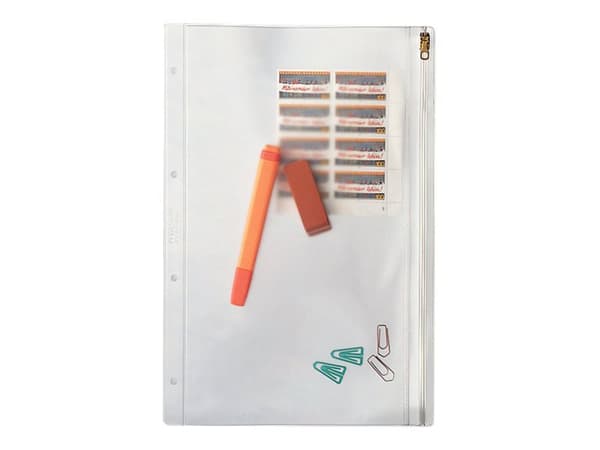 Leitz - Dokumentmappe med glidelås - for A4 - blank