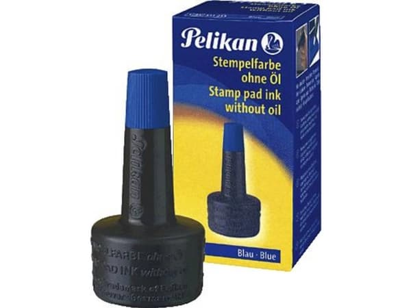 Pelikan 4K - Stempelblekk - blå - 28 ml - for P/N: 336214, 336222, 337709, 337725, 337733, 337741