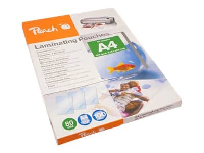 Peach - 100-pack - glanset - A4 (210 x 297 mm) lamineringspunger
