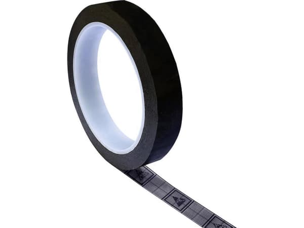 TRU COMPONENTS ESD-nauha 250 m Lajittelu (L x B) 50 m x 17 mm TC-ESDT-BL1750 5S