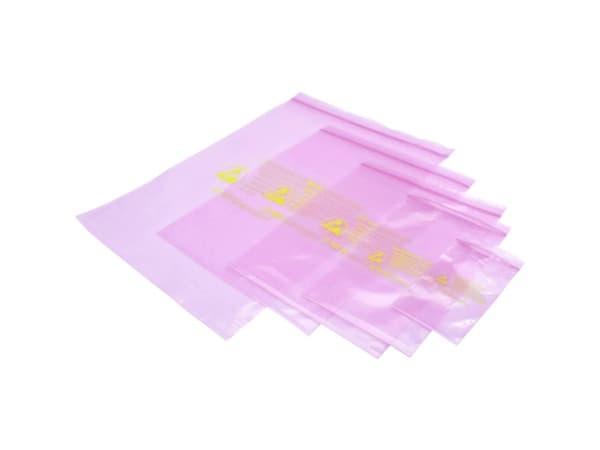 Quadrios ESD pussi (L x S) 75 mm x 125 mm voi purkaa ESD kirjainkoodi D 10 kpl
