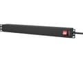 Pikkukuva 2 / 2: Caymon CAYMON PSR119FS/B 19 "power distribution unit - 9 x French sockets + rear switch Black version