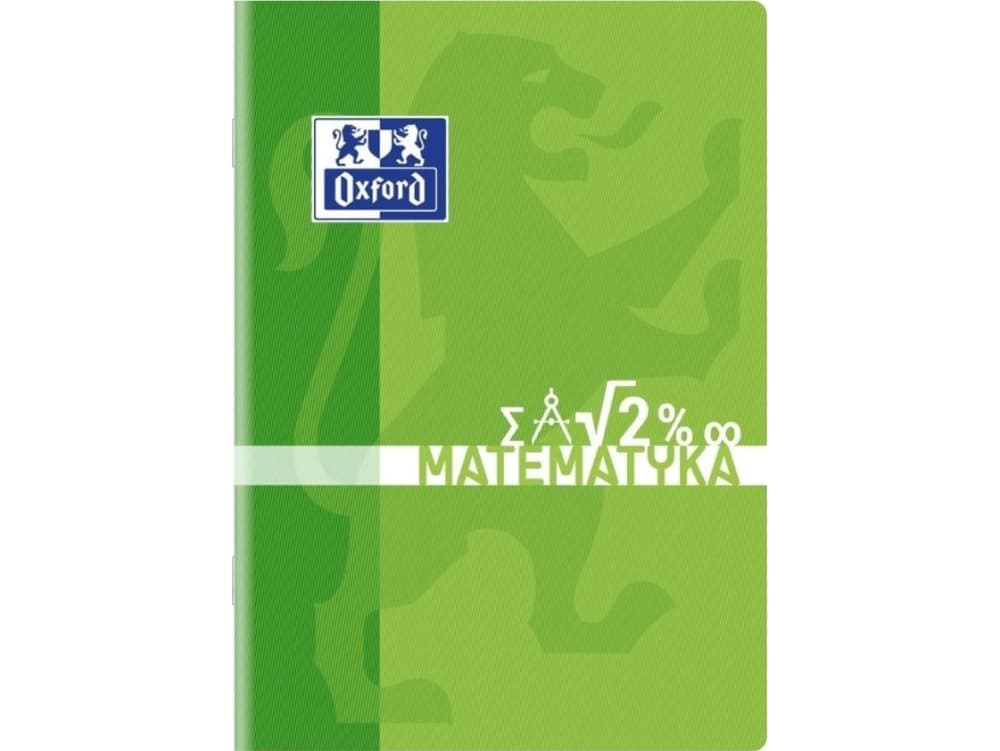 Oxford Notebook A5/60K check Mathematics (5 pcs) OXFORD