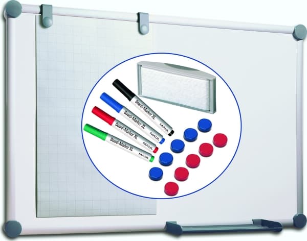 MAUL 2000 MAULpro, 900 x 600 mm, Plast, Fiksert, Magnetisk