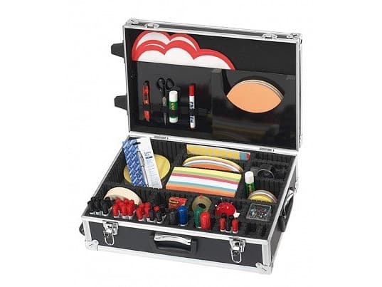 Franken UMKR, Hard shell-etui, Aluminium, Aluminium, Sort