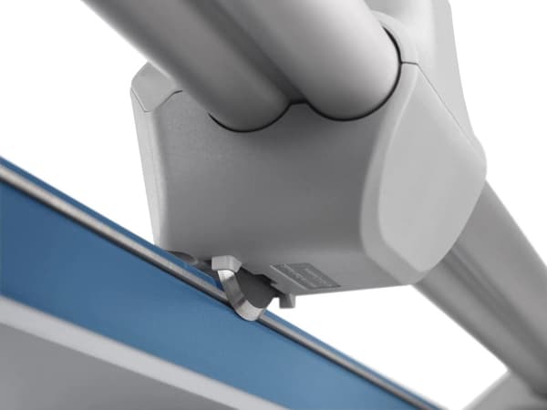 Dahle 558, 0,6 mm, 6 ark, 130 cm, Automatisk klämma, Rostfritt stål, A0