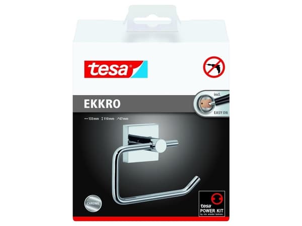 tesa ekkro Toalettpappershållare Lim Metall