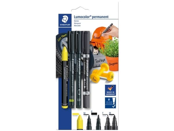 Staedtler Lumocolor 60, 4 stykker