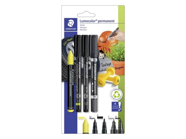 Staedtler Lumocolor 60, 4 stykker