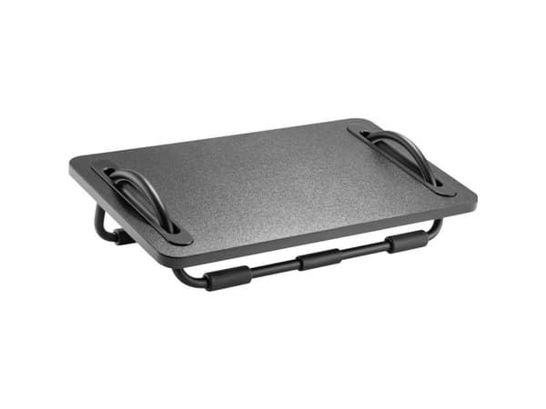 SpeaKa Professional SP-9008928 Fodstøtte (B x H x T) 130 x 480 x 290 mm Sort