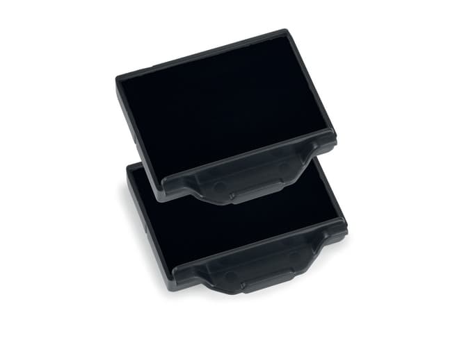 Stempelpude trodat 6/50 sort pakke a 2 stk.