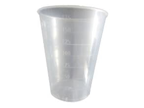 Drikkebæger 185 ml med Målestreg PP Natur,20 ps x 50 stk/krt