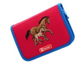 Step by Step 3D Horse Family pencil case with accessories pink (138635)