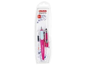 Herlitz 11167988, Blå, Pink, Metal, Plast, Rustfrit stål, 1 stk