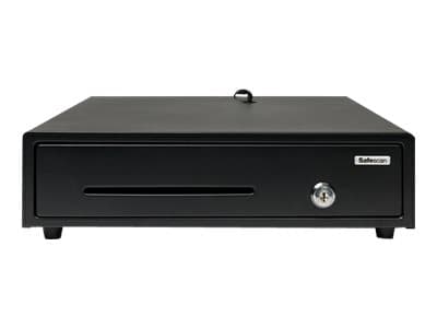 Safescan 132-0448, Manuaalinen ja automaattinen rahalaatikko, Muovi, Terästä, Musta, 12 -24 V