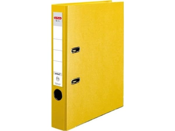 Herlitz vipukansio A4 50mm keltainen (0011167517)