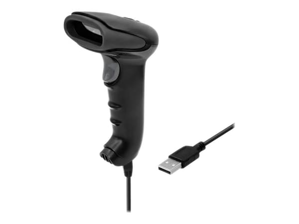 Qoltec - Viivakoodinlukija - käsimalli - 500 skannausta / sekunti - dekoodattu - USB