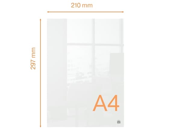 Nobo 1915611, 210 mm, 297 mm, 8 mm, 400 g, Translucent