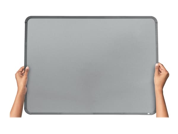 Nobo QB05742C, Muovi, Terästä, Hopea, 585 x 14 x 432 mm, 1,03 kg