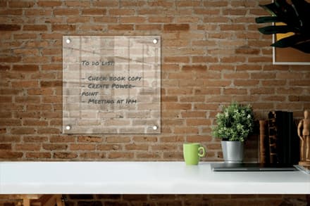 Notatavle Nobo Home akryl 45x45cm mont.