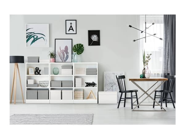 Esselte Home - Lagerboks - large - grå (en pakke 3)