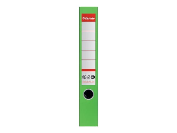 Esselte - Spakbågesfil - ryggbredd: 50 mm - för A4 (210 x 297 mm) - kapacitet: 350 ark - grön