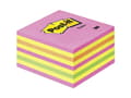 Miniatyrbild 4 av 5: Post-it® Notes kubusblok, neonpink, 76 mm x 76 mm, 450 ark