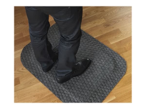 Matting Yoga Fasion - Gulvmatte - 58 x 83 cm - grå