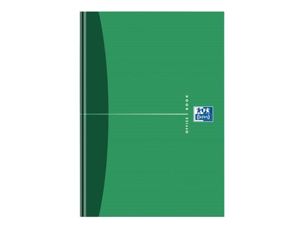 Oxford Office Essentials - Notisbok - A5 - 96 ark - hvitt papir - linjert - tilgjengelig i ulike farger - kartong