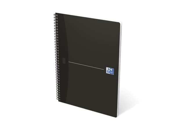 Notesbog Oxford Smart Black, A5, linjeret