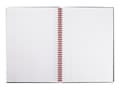 Miniatyrbilde 4 av 5: Oxford Black n' Red - Notisbok - spiralbundet - A4 - 70 ark / 140 sider - hvitt papir - linjert - svart - polypropylen (PP)