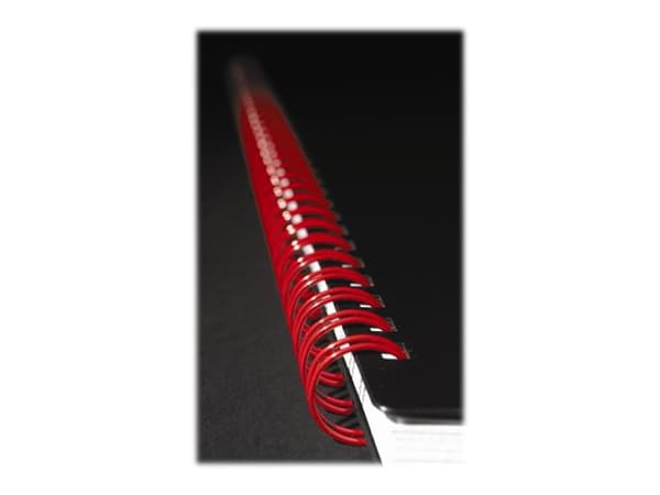 Oxford Black n' Red - Notisbok - spiralbundet - A4 - 70 ark / 140 sider - hvitt papir - linjert - svart - polypropylen (PP)