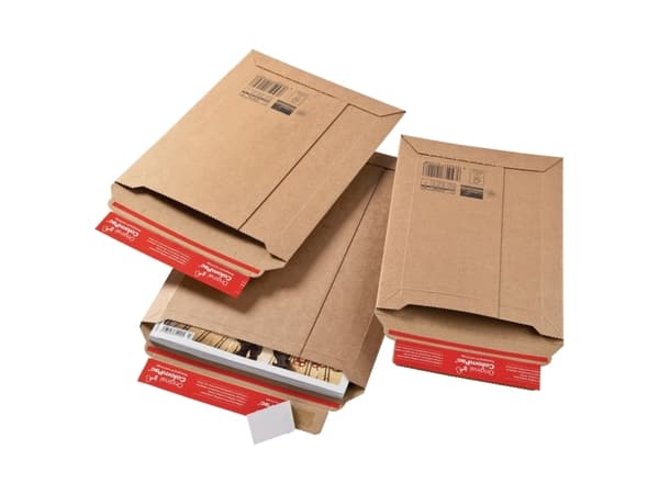 Paperikuori ColomPac, B5, 185 x 270 x 50 mm, ruskea, 20 kpl.