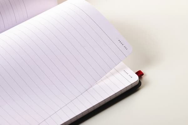 Notesbog Oxford Black n' Red, Business Journal, A5